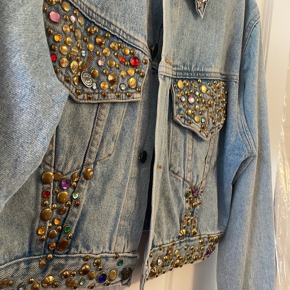Studded Jean Jacket - Picture 2 of 6